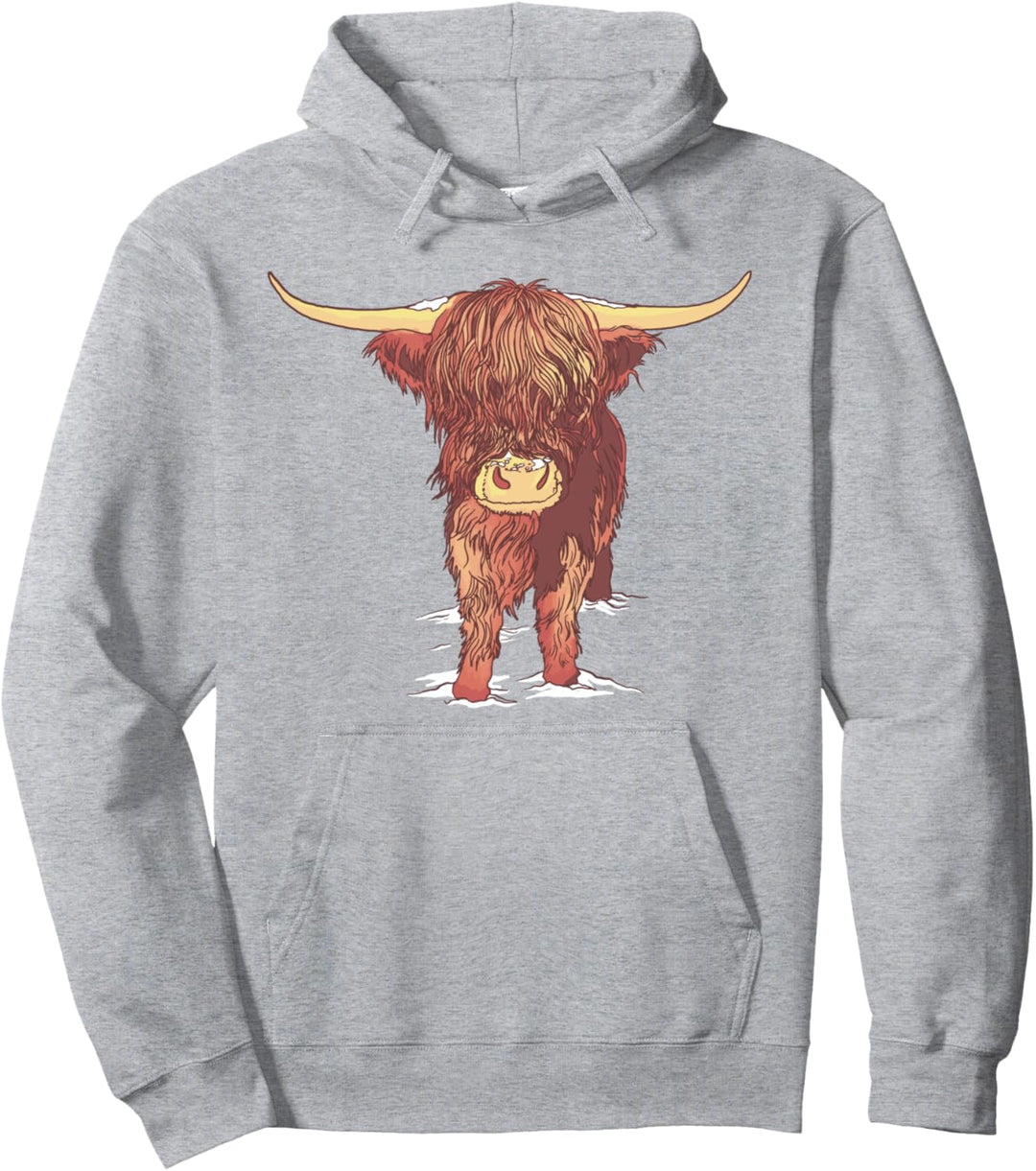 Hochlandvieh Rinder Hochland Tier Schottische Hochlandrinder Pullover Hoodie