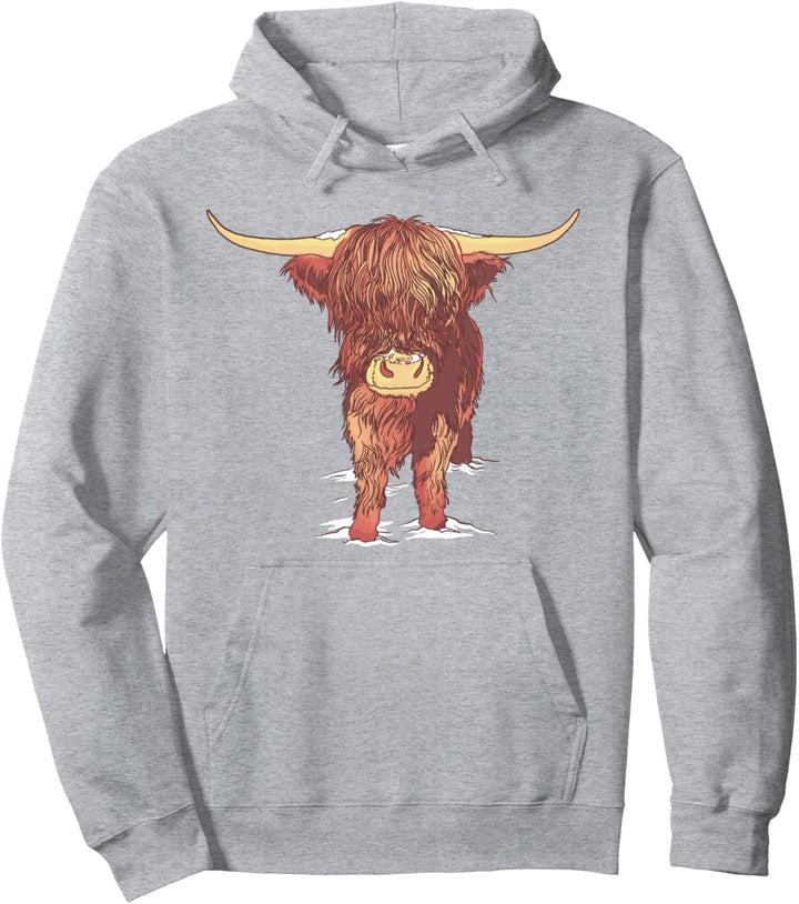 Hochlandvieh Rinder Hochland Tier Schottische Hochlandrinder Pullover Hoodie