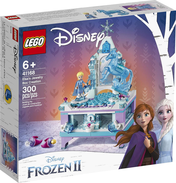 LEGO 41168 Disney Frozen Die Eiskönigin 2 Elsas Schmuckkästchen für Kinder ab 6 Jahre mit ELSA & Nok