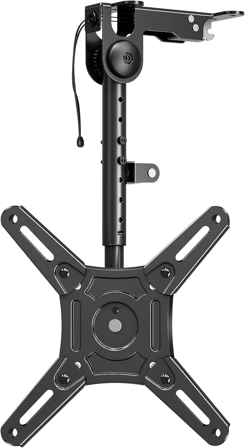 ELIVED Monitor &amp; TV Deckenhalterung Klappbar für die meisten 14-42 Zoll Fernseher bis zu 10KG, max.