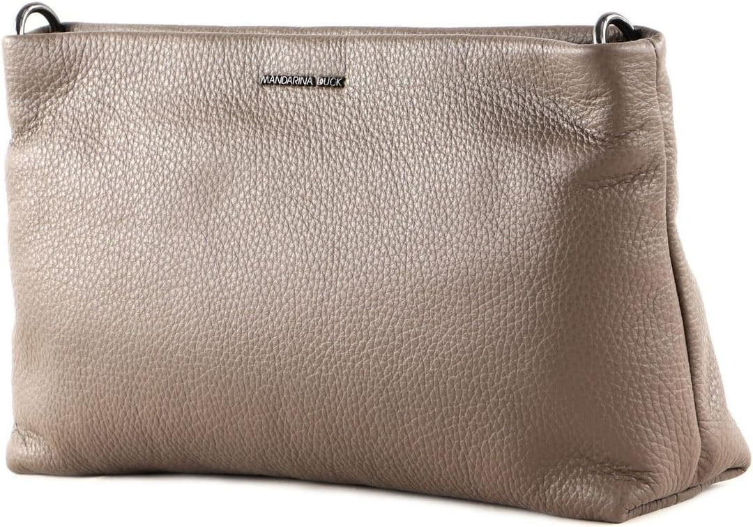 Mandarina Duck Damen Mellow Leather Schultertasche Clay, Clay