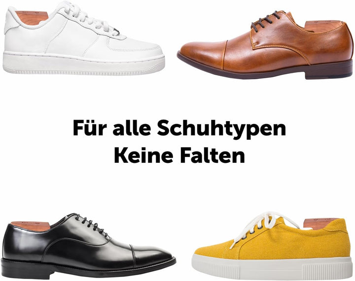 Blumtal TESTSIEGER Premium Schuhspanner Zedernholz - Schuhspanner Herren und Damen inkl. Schuhlöffel