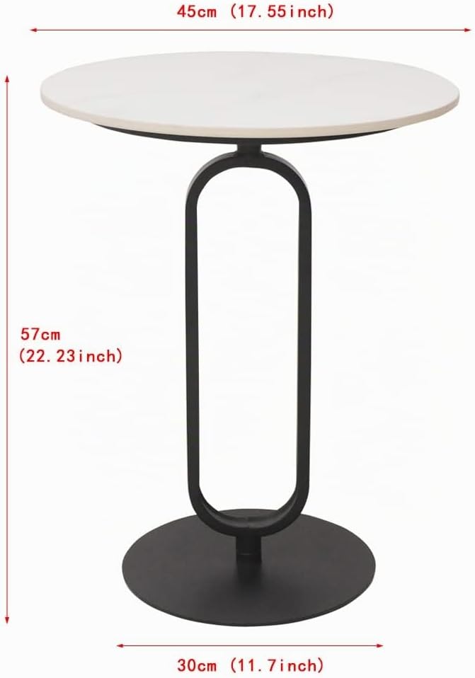 Cre Cra Beistelltisch rund,Marmor Couchtisch Beistelltisch Sofatisch,kleine Kaffeetisch,beistelltisc