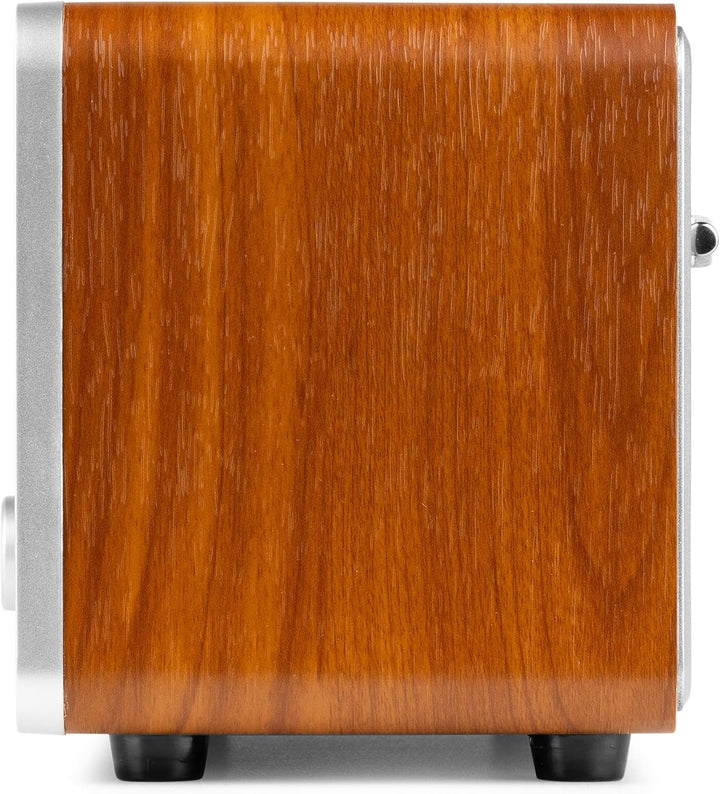 Audizio Genua DAB Radio mit Bluetooth – Stereo DAB Plus Radio mit Fernbedienung, 60 Speicherplätze,