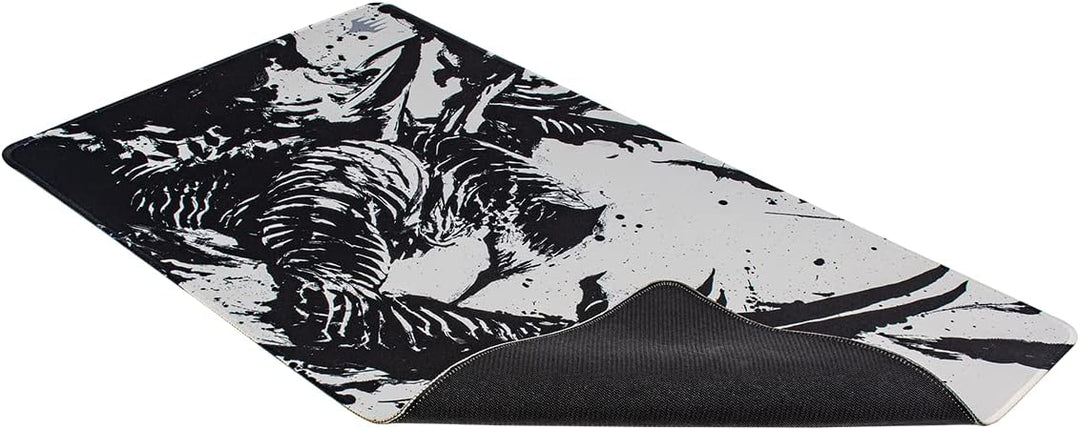 UP - March of The Machine Black Stitched Playmat W for Magic: The Gathering Version W, Version W