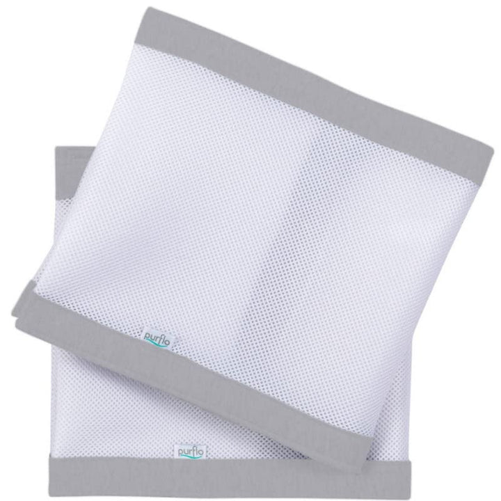Purflo Atmungsaktive Nestchen,sichere Alternative zu traditionellen Babybettumpern,maschinenwaschbar