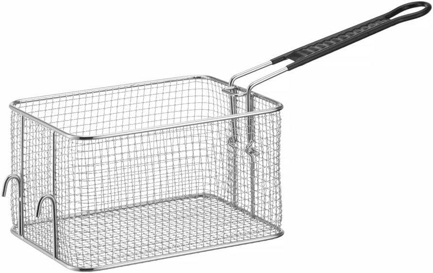 HENDI Frittierkorb, für HENDI Induktionsfriteuse 215012 & 215029, 8L, 460x200x260mm Frittierkorb Sin