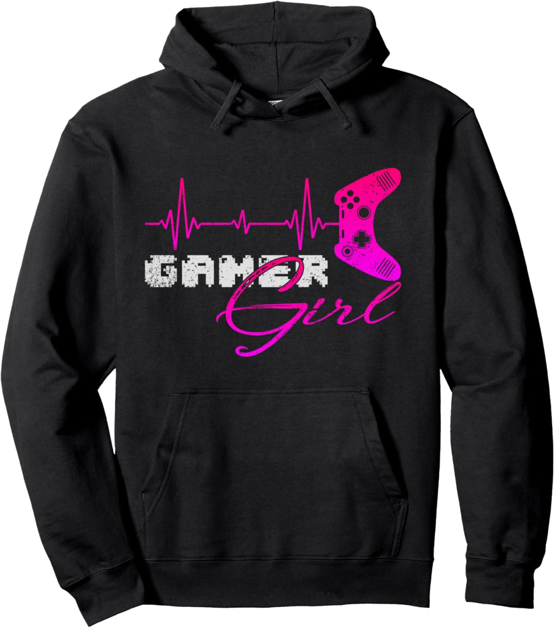 Gamer Mädchen Pullover Hoodie