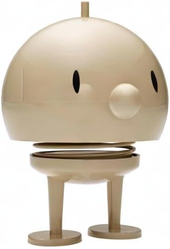 Hoptimist Bumble Wackelfigur & Glücksbringer, Skandinavische Deko Figuren für Wohnzimmer, Schreibtis