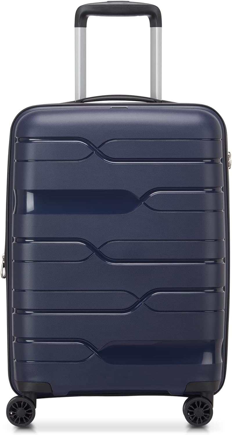 Modo by Roncato MD1 Set 3 erweiterbarer Trolley Pacific, blau, Set di Valigie, Hartschalenkoffer mit