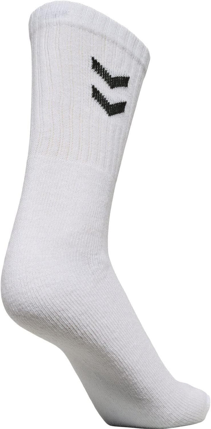 hummel Unisex Sportsocken Basic - 15er Pack 36-40 white (9001), 36-40 white (9001)
