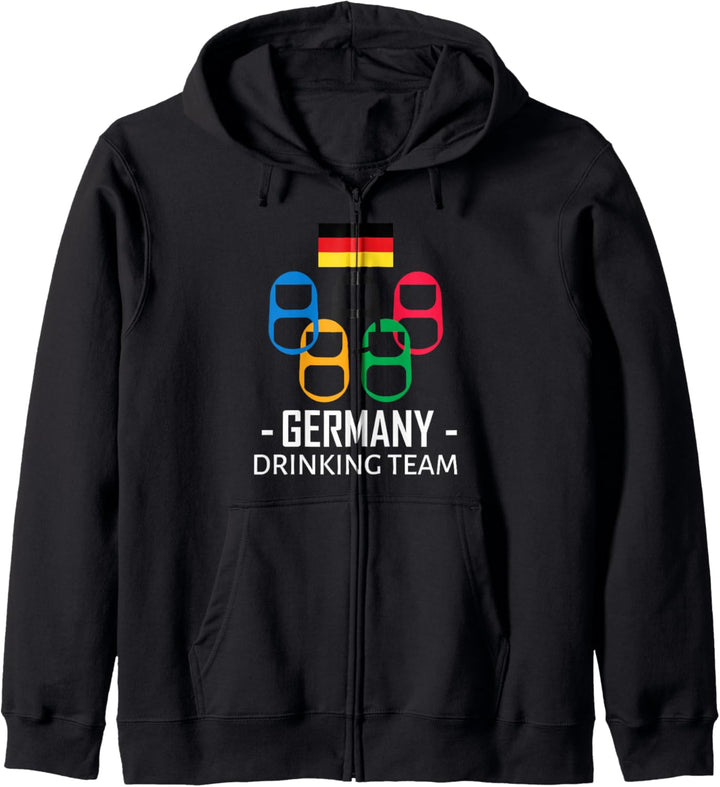 Deutsches Trinkteam Kapuzenjacke