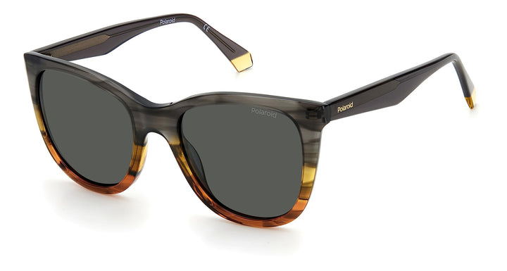 Polaroid Unisex PLD 4096/s/x Sunglasses, XYO/M9 Grey Yellow, L