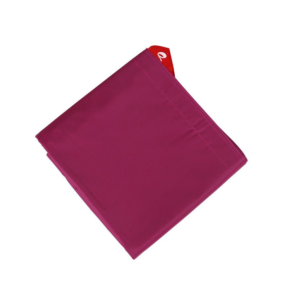 QSack Outdoor Sitzsack XXL Hülle, Bezug, 140x180 cm (Brombeere)