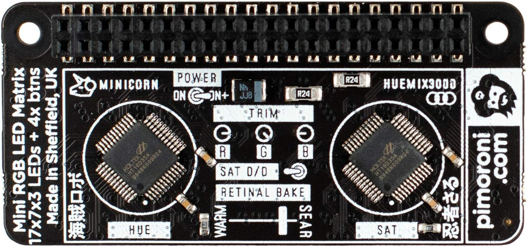 Pimoroni Unicorn HAT Mini