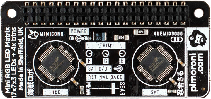 Pimoroni Unicorn HAT Mini