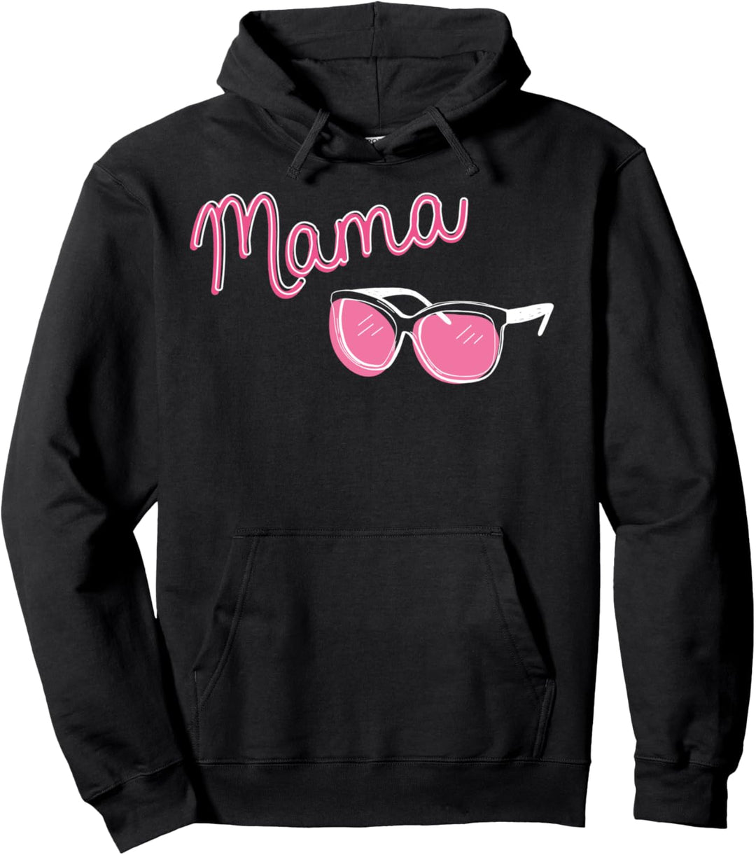 Trendy Mama Glasses Pullover Hoodie