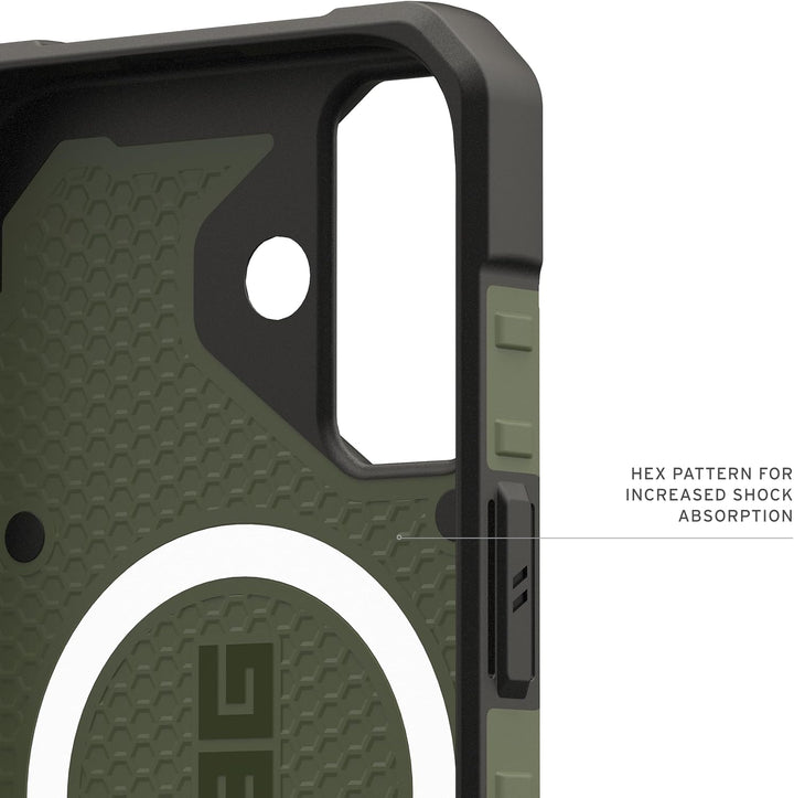 URBAN ARMOR GEAR Pathfinder MS Hülle kompatibel mit Apple iPhone 17 Case (Wireless Charging/Magnetis