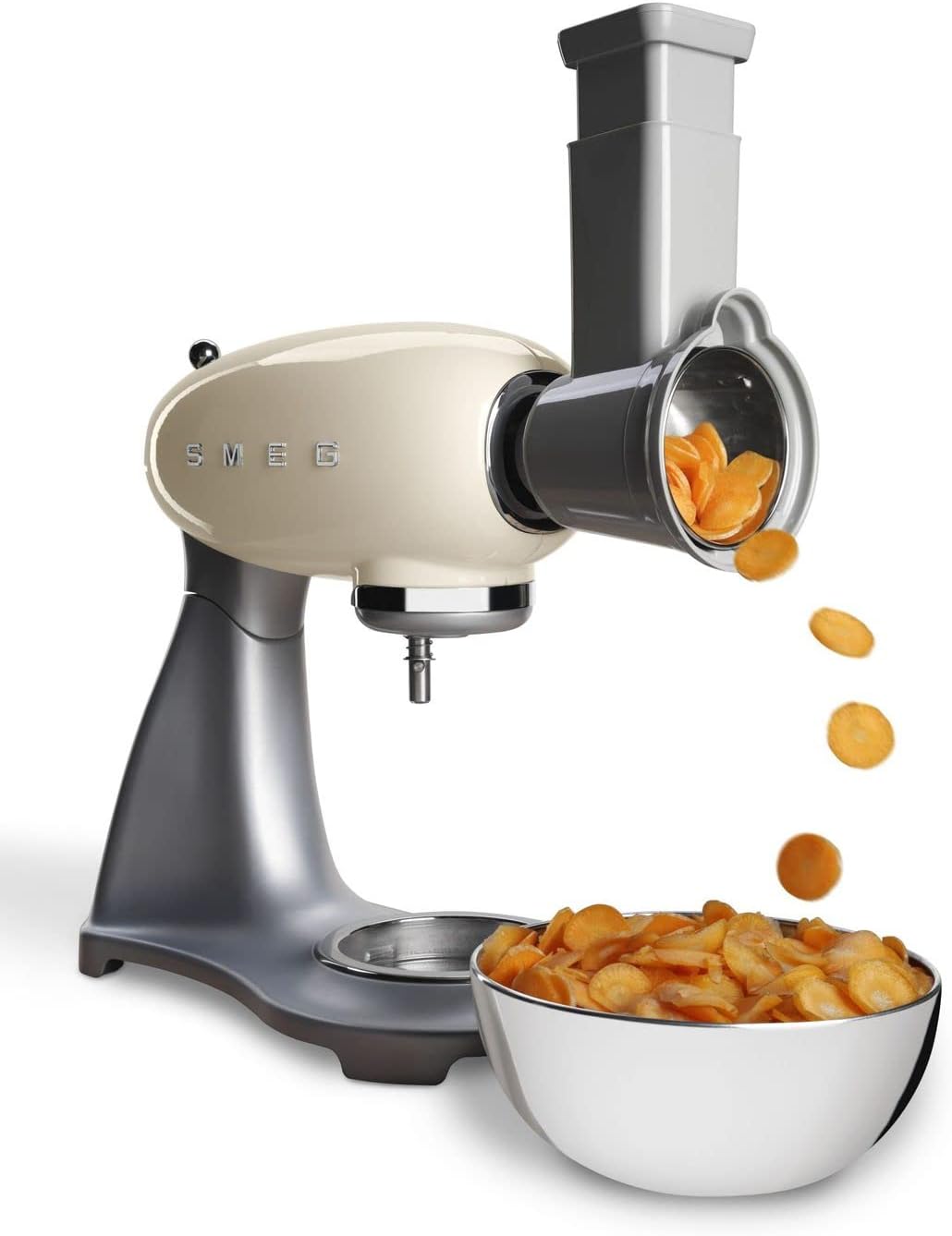 Smeg SMSG01 Gemüse-Schneide-Set Aufsatz für Küchenmaschine SMF01 Sonderzubehör