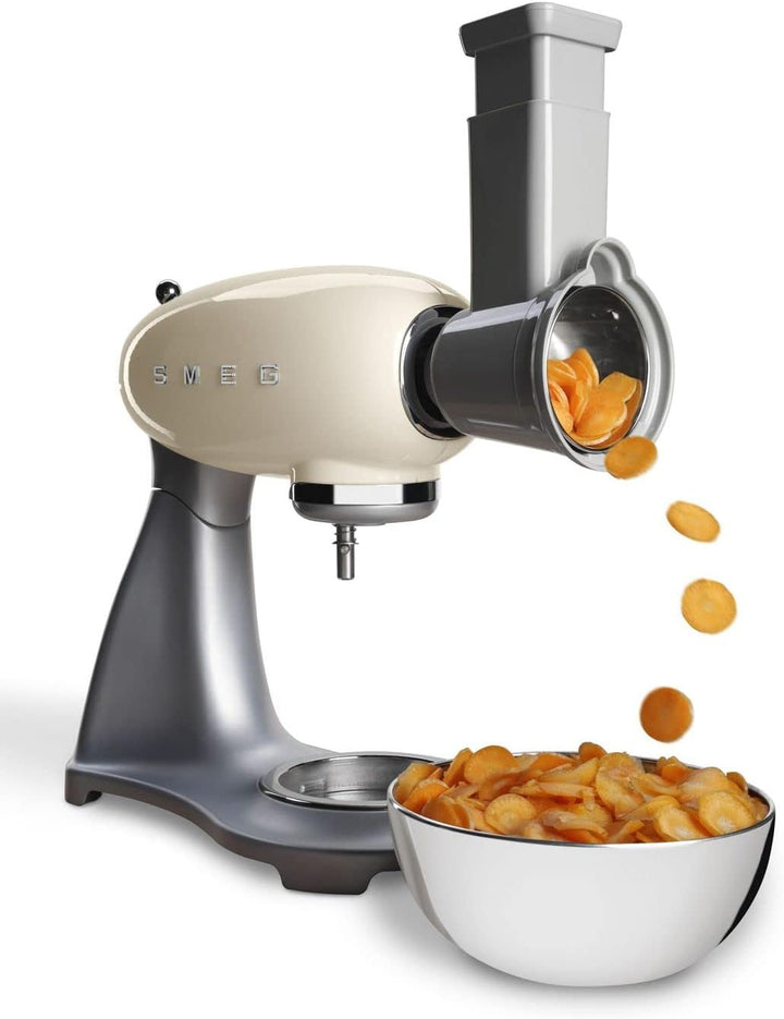 Smeg SMSG01 Gemüse-Schneide-Set Aufsatz für Küchenmaschine SMF01 Sonderzubehör