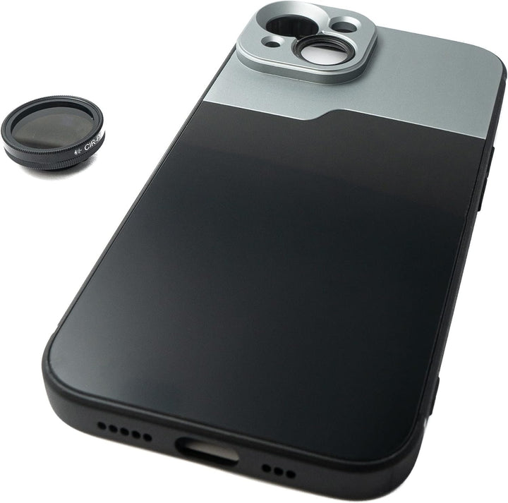 System-S CPL Filter Circular Polarizer Linse mit Hülle in Schwarz für iPhone 13, 78460967