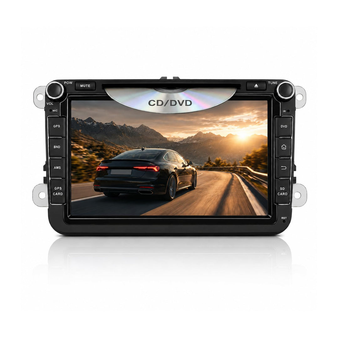 Premium Android Autoradio 8GB+256GB für VW Touran 2003-2011 mit kabellosem CarPlay & Android Auto, D