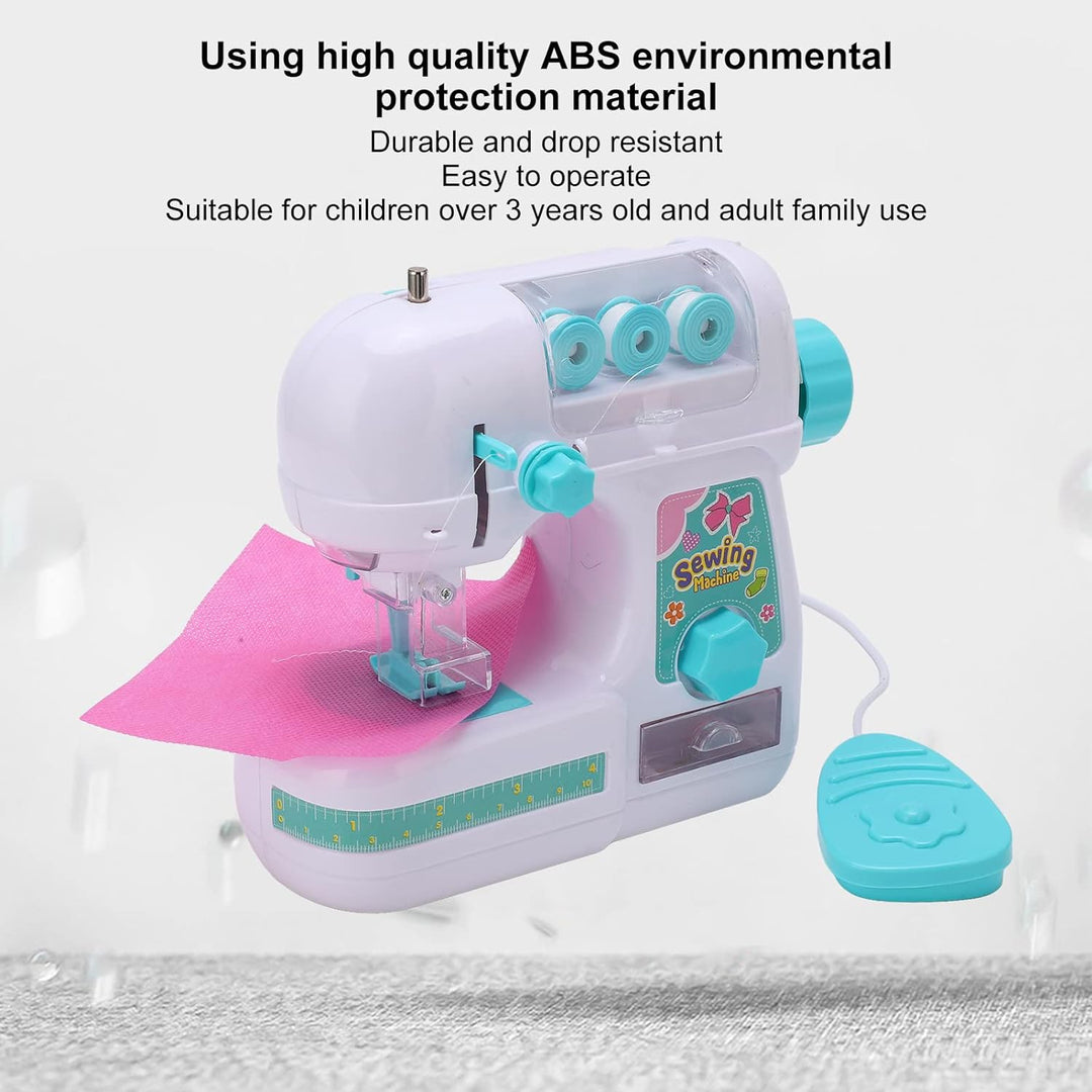 BORDSTRACT Nähmaschine Spielzeug, Nähmaschine für Kinder, Meine ganz eigene Nähmaschine, Erste Nähma