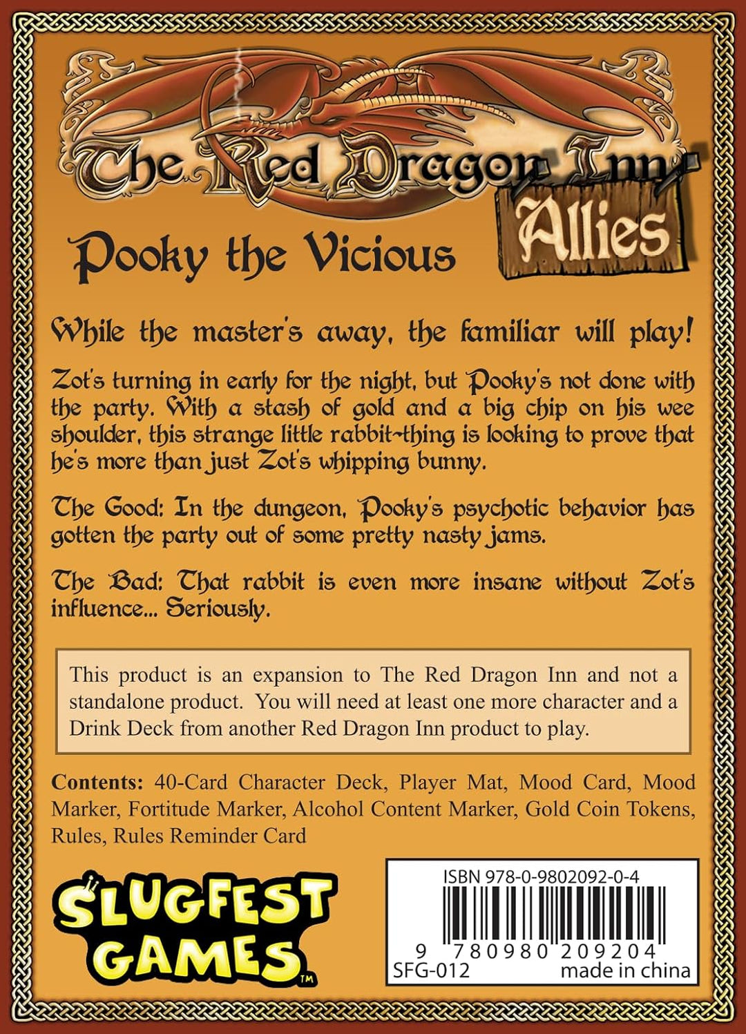 SlugFest Games 12 - Red Dragon Inn: Allies - Pooky