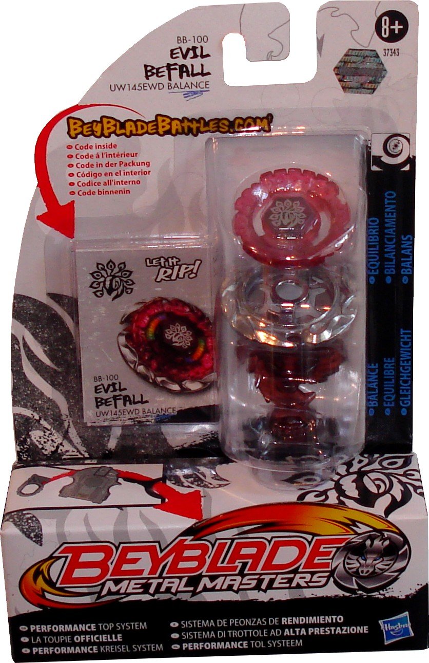 Beyblade Metal Masters BB-100 Evil Befall