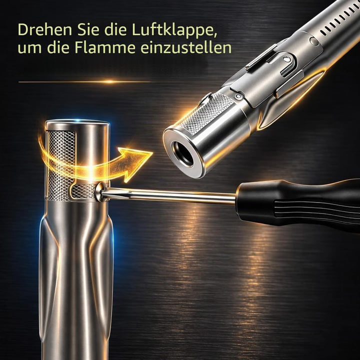 QuliMetal 49,5 cm Brennerrohr für Weber Genesis 300 Serie (2011-2016), 304 Edelstahl Ersatzbrenner p