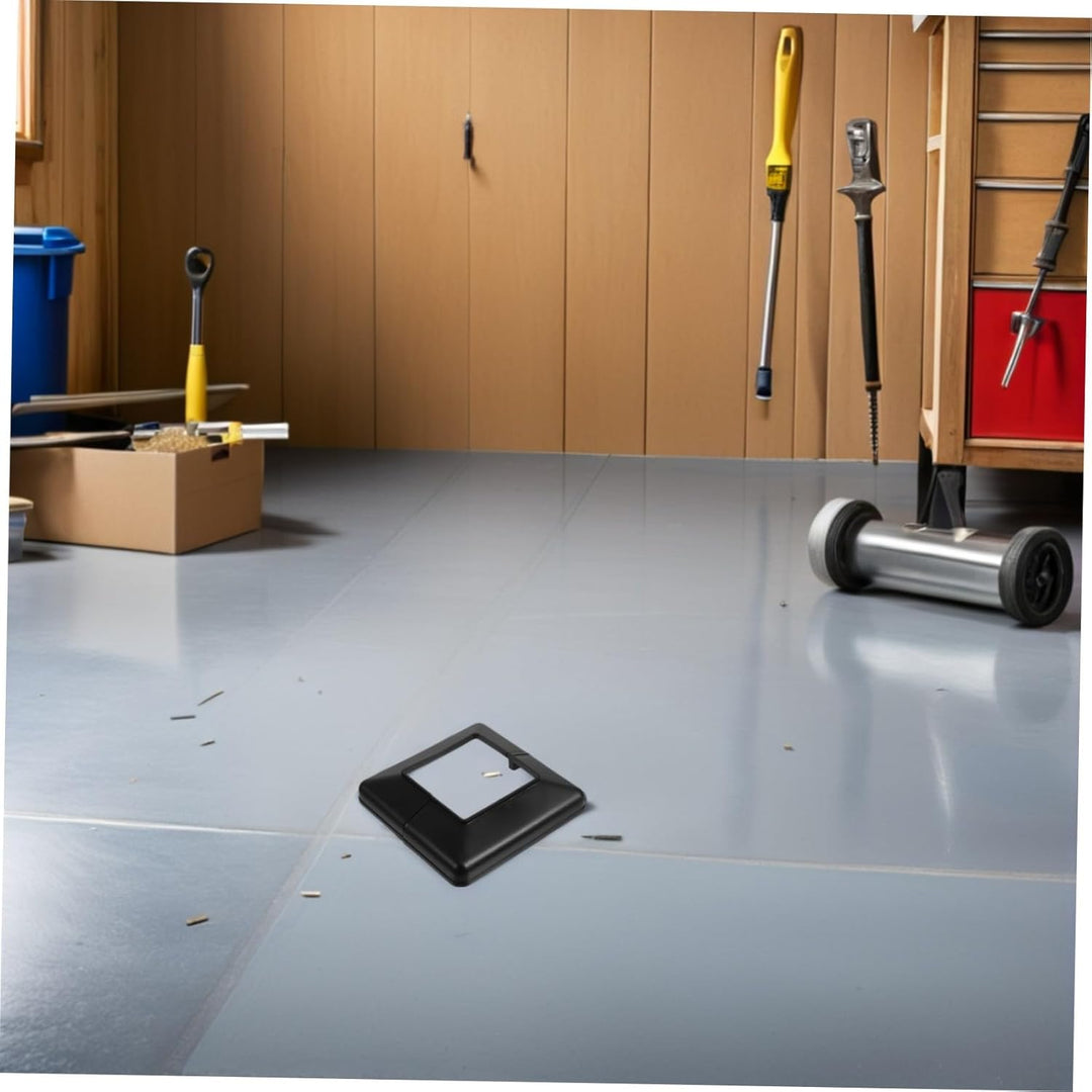 NUOBESTY 6stücke Pfostenfussabdeckung Geteiltem Design Für Terrassengeländer Und Verandasäulen Uv-be