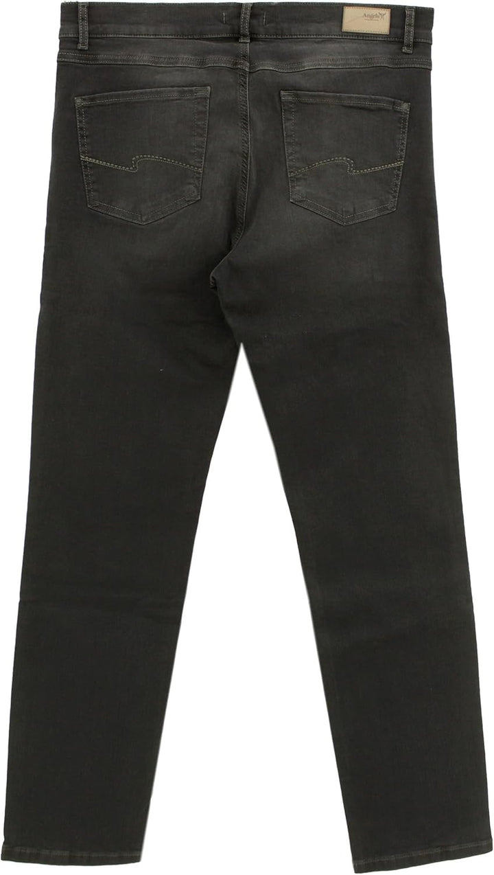 Angels Damen Jeans Hose Cici Stretchdenim Darkblue 42W / 30L Schwarz, 42W / 30L Schwarz