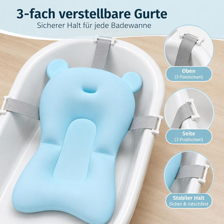 Babys Badekissen,Baby Badewannensitz,Einsatz Babywanne Badewanneneinsatz,Säuglings Neugeborene Badew