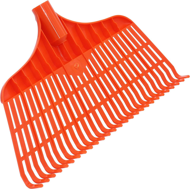Premium Laubbesen 40cm - Widerstandsfähiger & Robuster Rechen für den Garten, Vielseitig einsetzbar