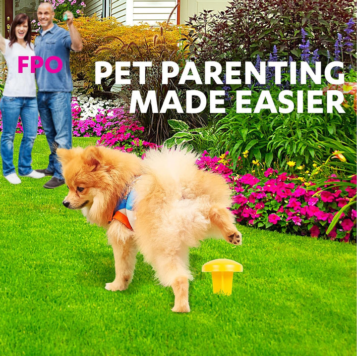 Simple Solution Pee Post | Outdoor-Hundetrainingshilfe | Pheromon infundierter Hunde-Pinkelständer E
