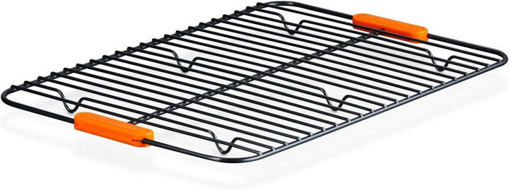 Le Creuset Antihaftbeschichtetes Kuchengitter, Schwarz Matt, 46601000010000 Kühlregal Antihaftbeschi