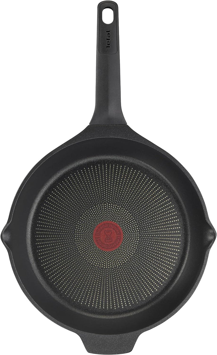 Tefal E24906 Robusto Aluguss Bratpfanne 28 cm | einfache Reinigung | Antihaftversiegelung | Thermo-S