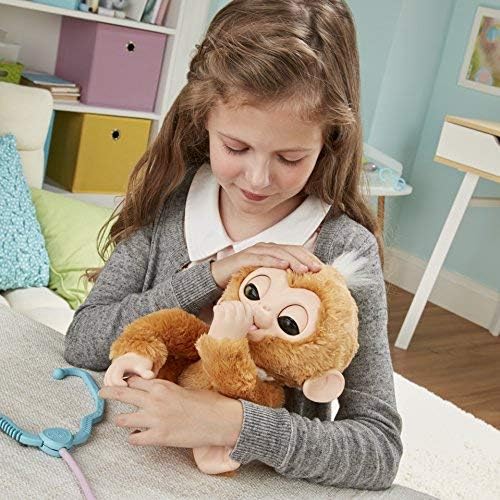 Hasbro FurReal E0367EU4 - Kleiner Patient Zandi interaktives Plüschtier