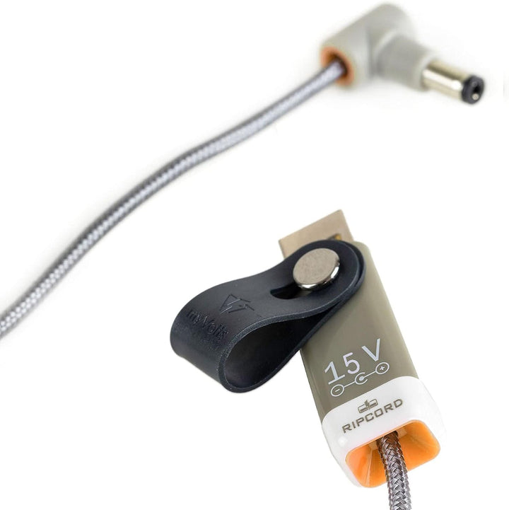 myVolts Ripcord-USB-Ladekabel mit 15V DC Ausgangsstecker kompatibel mit Vestax DC-15 Netzteil