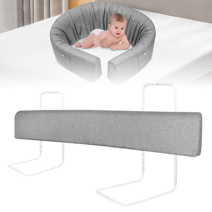 YARDIN Bettgitter Kinderbettgitter Bettschutzgitter Schutzgitter Bett Rausfallschutz Bett Bed Rail B