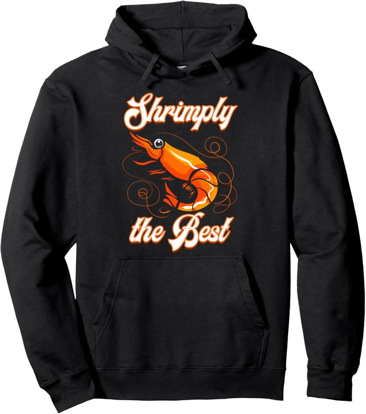 Lustiges Garnelen Essen Shrimp Design für Meeresfrüchte Koch Pullover Hoodie