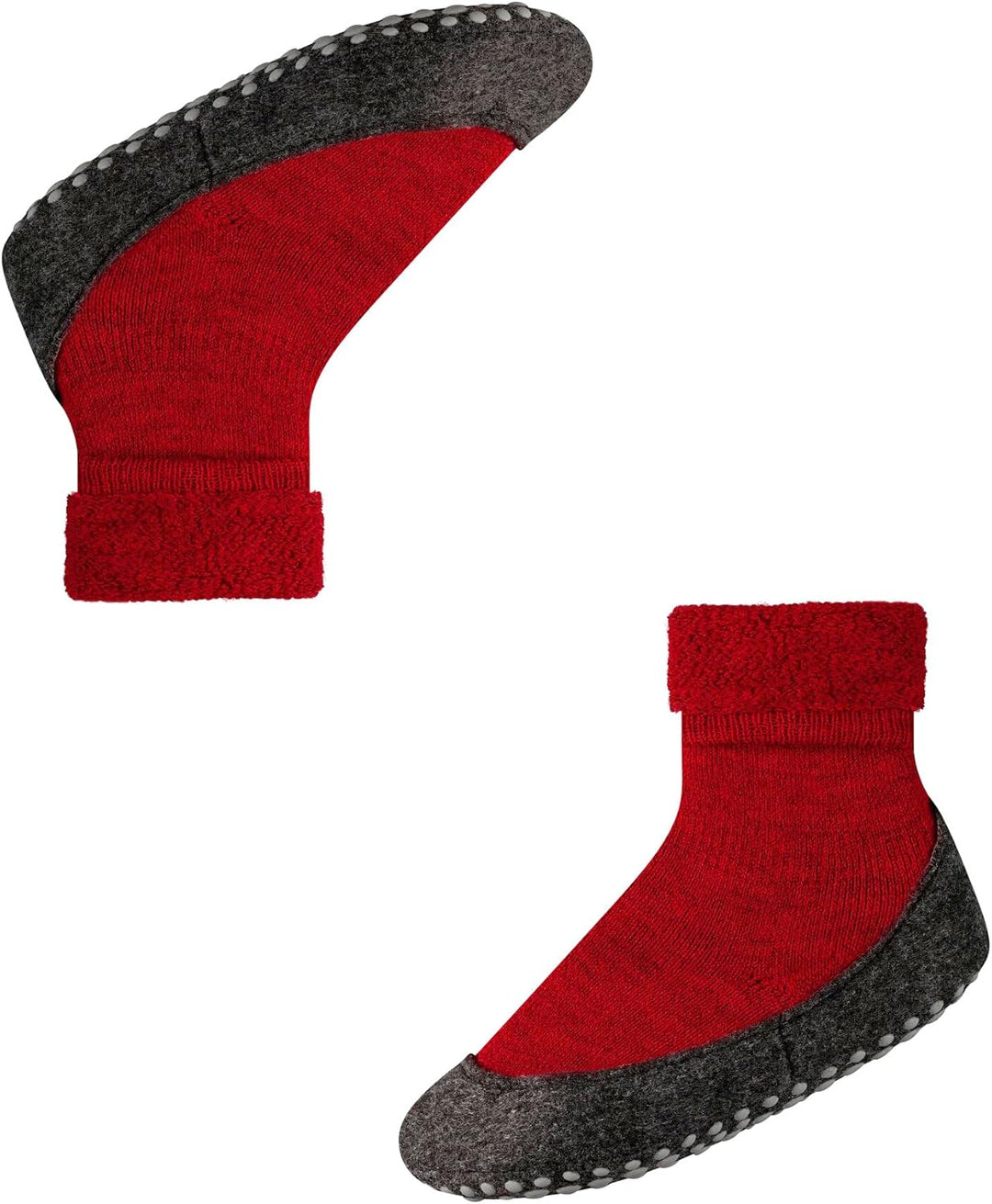 FALKE Unisex Kinder Cosyshoe Minis Haussocken atmungsaktive klimaregulierende geruchshemmende Wolle