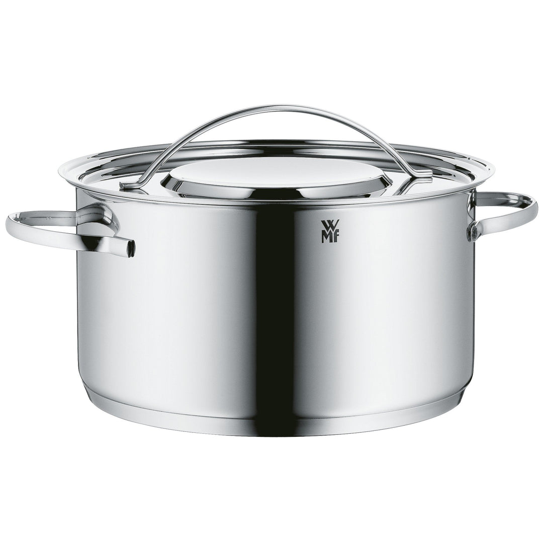 WMF Gala Plus Kochtopf klein 16cm, Metalldeckel, Fleischtopf Induktion 1,9l, Cromargan Edelstahl pol