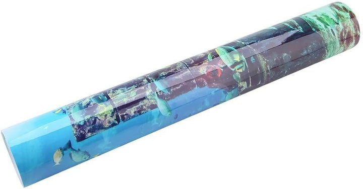 Aquarium Poster, PVC Coral Aquarium Hintergrund Unterwasser Poster Aquarium Wanddekoration Aufkleber