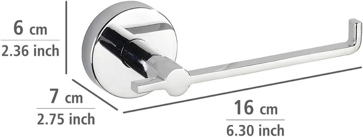 WENKO Vacuum-Loc® Toilettenpapierrollenhalter Capri, hochwertiger Toilettenpapierspender zur Wandmon