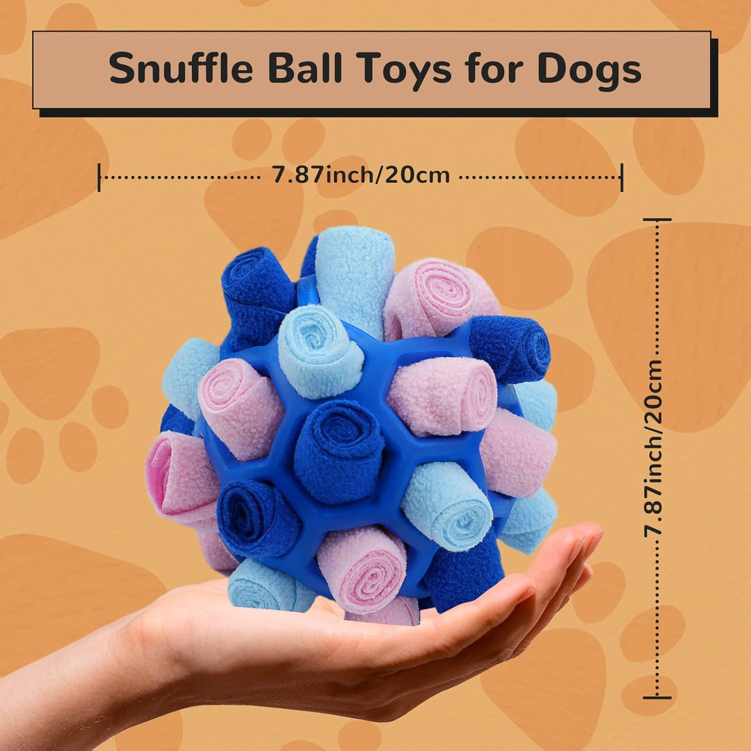 Schnüffelball für Hunde, Schnüffelteppich Schnüffelspielzeug Interaktive Hundespielzeug tragbarer Ha