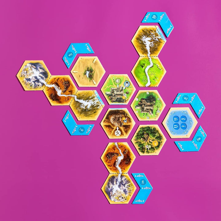 Mayfair Games Catan Händler und Barbaren | Brettspiel-Erweiterung | Ab 10 Jahren | 3-4 Spieler | 60