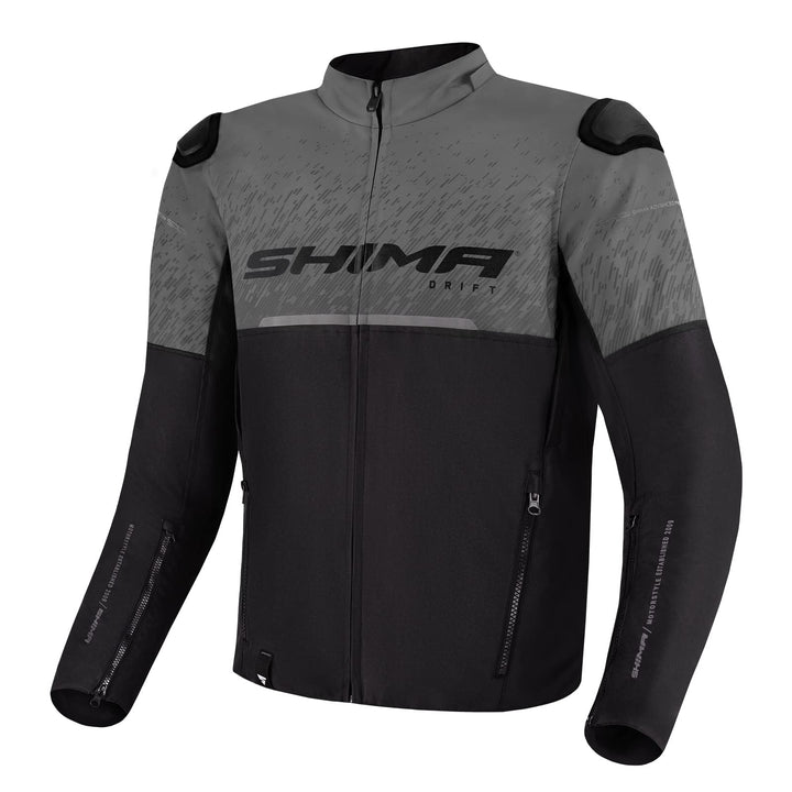 SHIMA DRIFT Motorradjacke Herren | Leichte, Atmungsaktive Sommer Mesh Motorcycle Stadt Textiljacke M