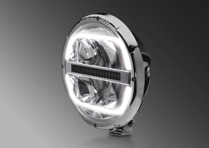 HELLA 1F8 016 797-011 LED-Fernscheinwerfer - Rallye 3003 LED - 12/24V - rund - Referenzzahl: 50 - An