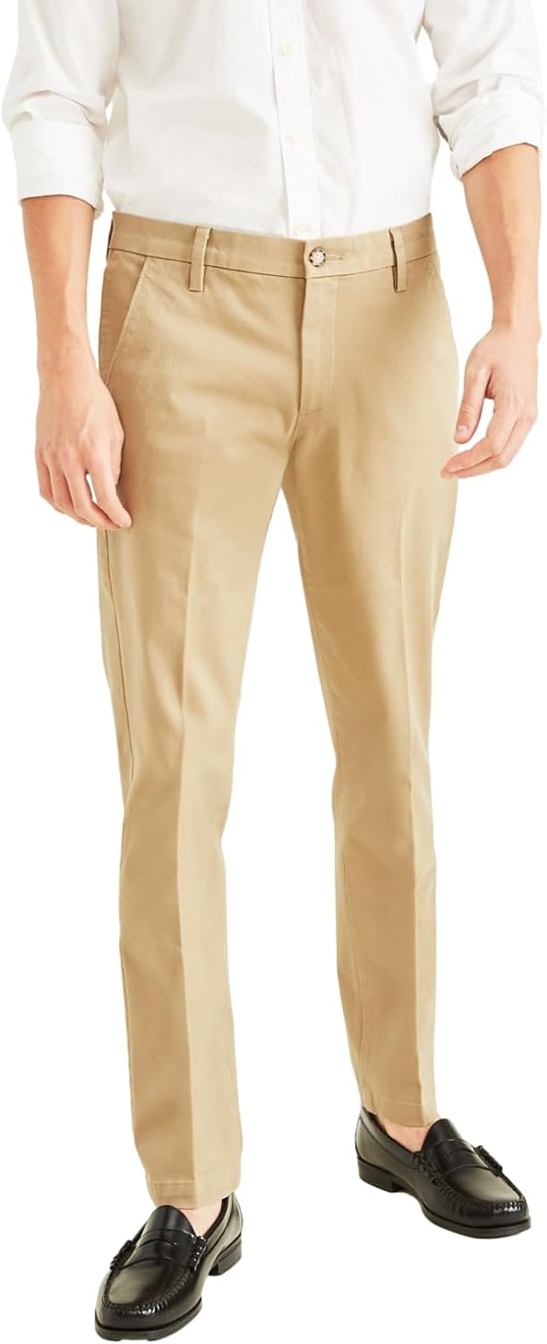 Dockers Herren Freizeithosen 28W / 30L New British Khaki, 28W / 30L New British Khaki